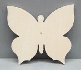 Sperrholz-Schmetterling 20x20cm